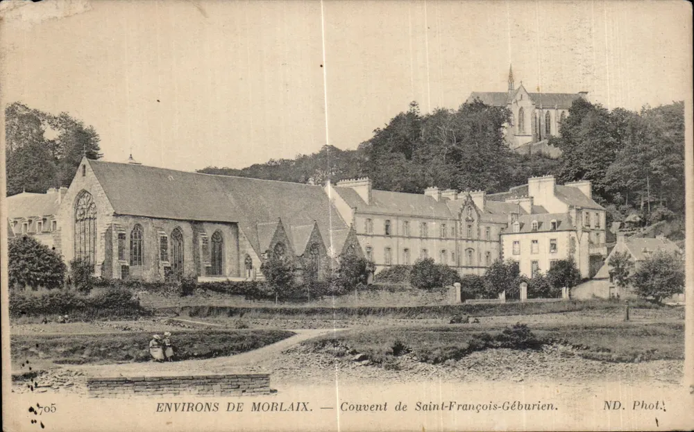 Um Morlaix — Kloster Saint-François-Géburien — ND. Phot. n°705 - Vorderseite