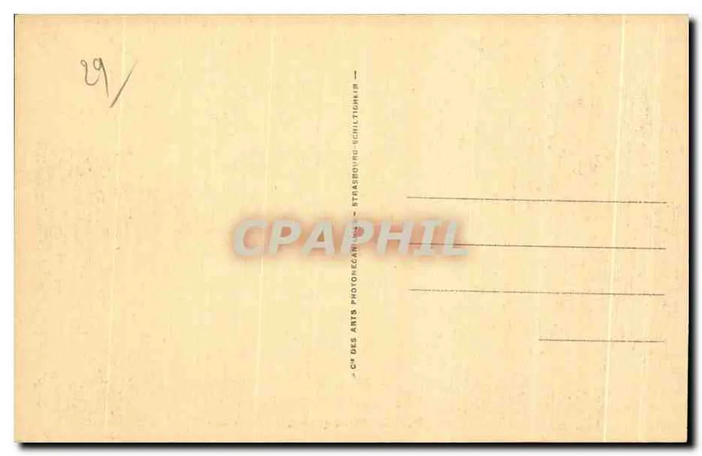 Morlaix — Ansicht der Flussbiegung vor dem Strohhäuschen — ND.180 - Rückseite
