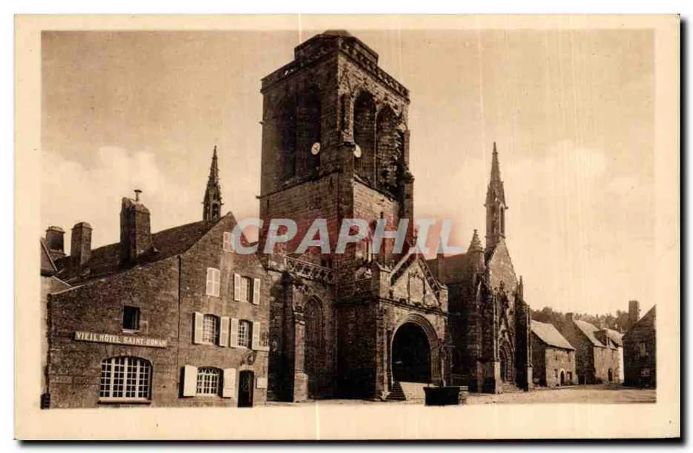 Locronan (Finistère) — A Igreja (século XV) — Édit Dornage-Fours - Frente