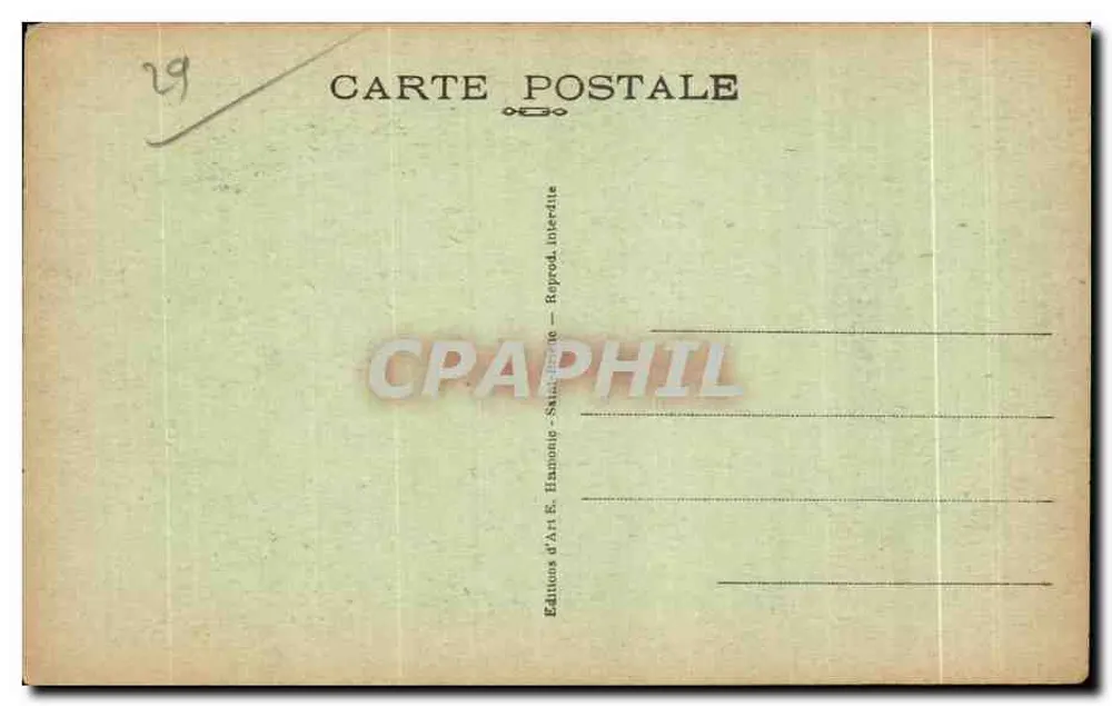 Portal der Basilika Notre-Dame N.-D. de FOLGOET — Verlag: Éditions d'Art E. Hamonic, n° 4017 - Rückseite