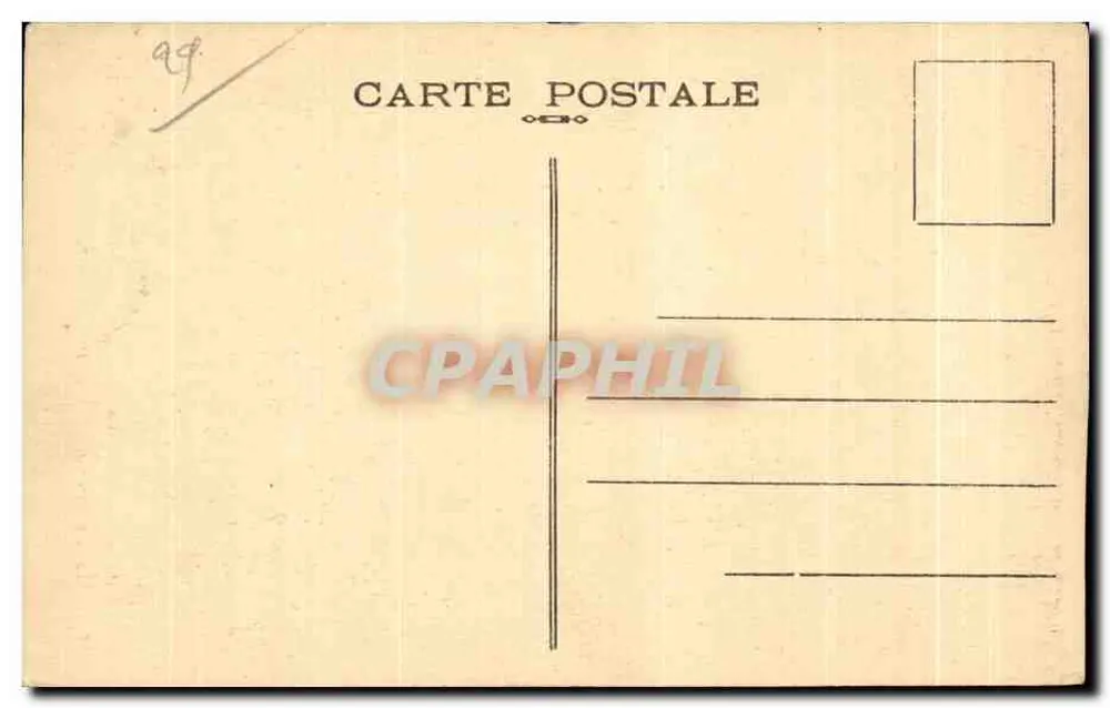 Notre-Dame de FOLGOET (Finistère) — Fachada da Basílica — Clochers da Bretanha, n° 5428 - Verso