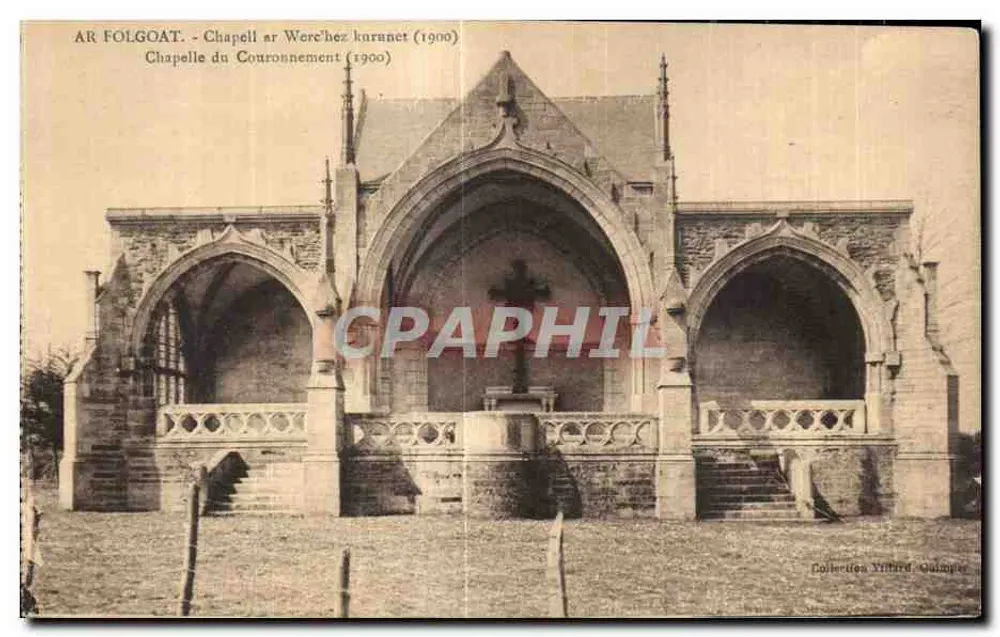 Ar Folgoat - Kapelle des Krönungs (1900) — Sammlung Ynïhrd Gallep - Vorderseite