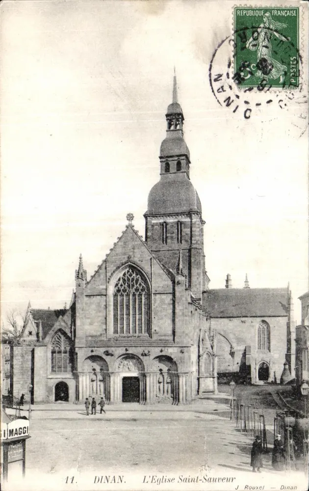 Dinan. Kirche Saint-Sauveur — J. Rouxel — n°11 - Vorderseite
