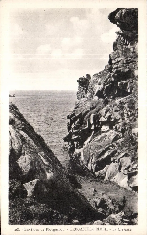 Trégastel-Primel - Die Schneise - Umgebung von Plougasnou - n°108 - Vorderseite
