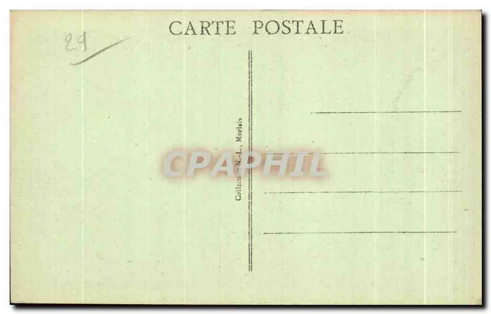 Trégastel-Primel - Die Schneise - Umgebung von Plougasnou - n°108 - Rückseite