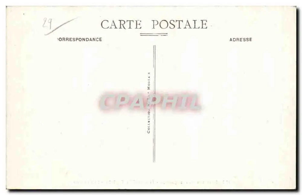 Umgebung von Plougasnou - Trégastel-Primel - Das Schloss — Antike Ansichtskarte n°103 - Rückseite