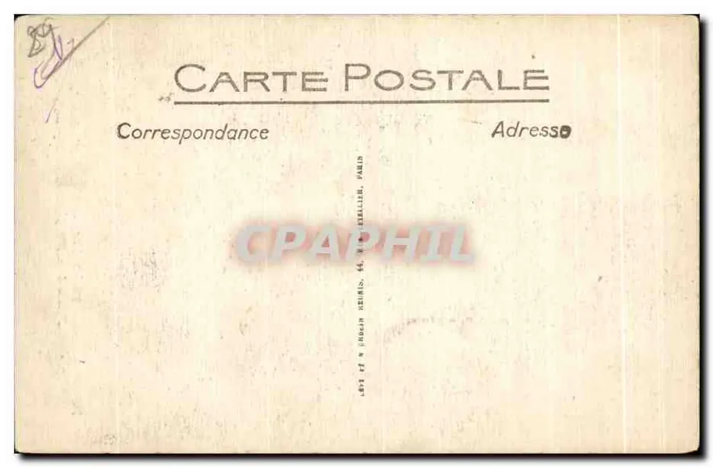 Trégastel-Primeil (Finistère) — Pointe de la Décapitation, les Aiguilles — ND - Rückseite