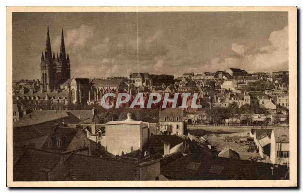 Quimper (Finistère) — Vista geral — As Edições Art AVON, Paris - Frente