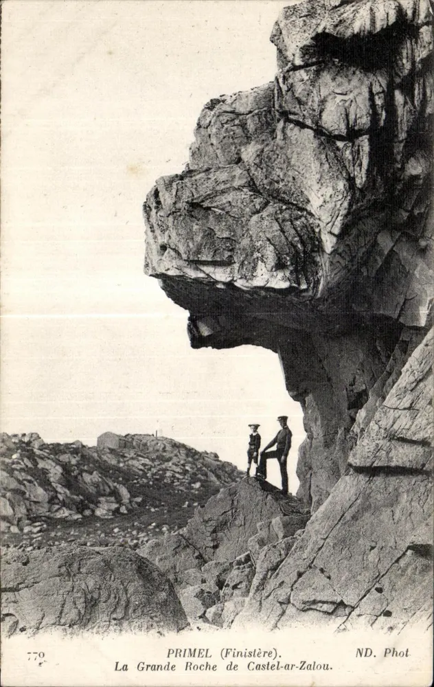 Primel (Finistère) — La Grande Roche de Castel-ar-Zalou — ND. Phot - Vorderseite