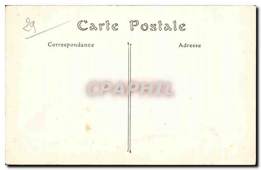 Primel (Finistère) — La Grande Roche de Castel-ar-Zalou — ND. Phot - Rückseite