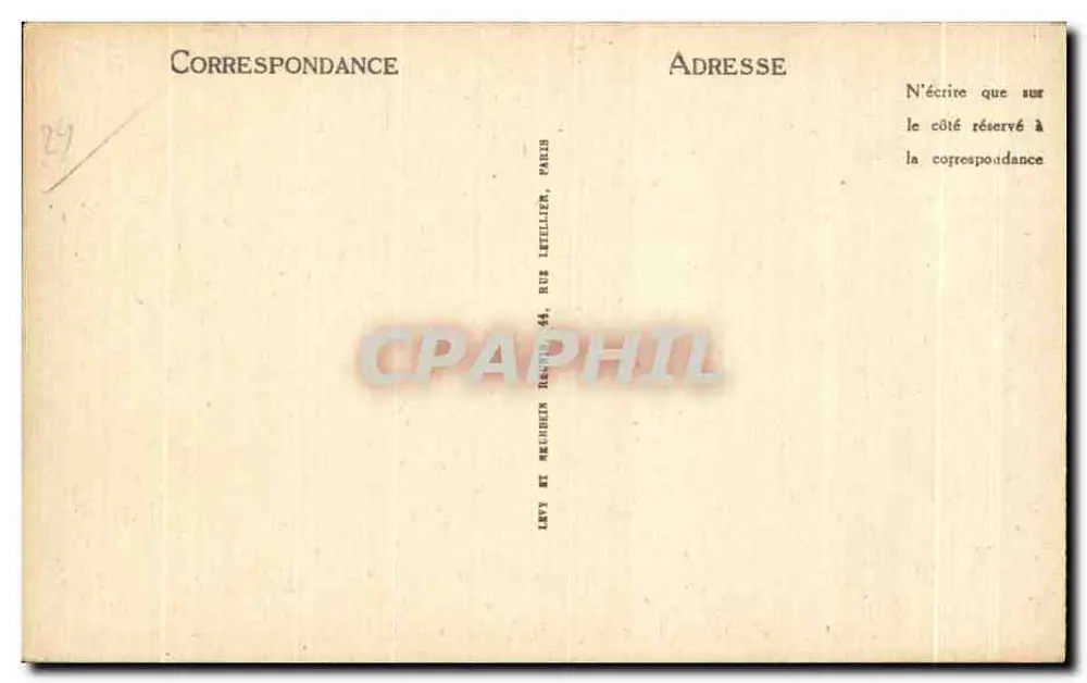 Trégas-el-Primel (Finistère) — A Ponta do Primel — LL, n°10 - Verso