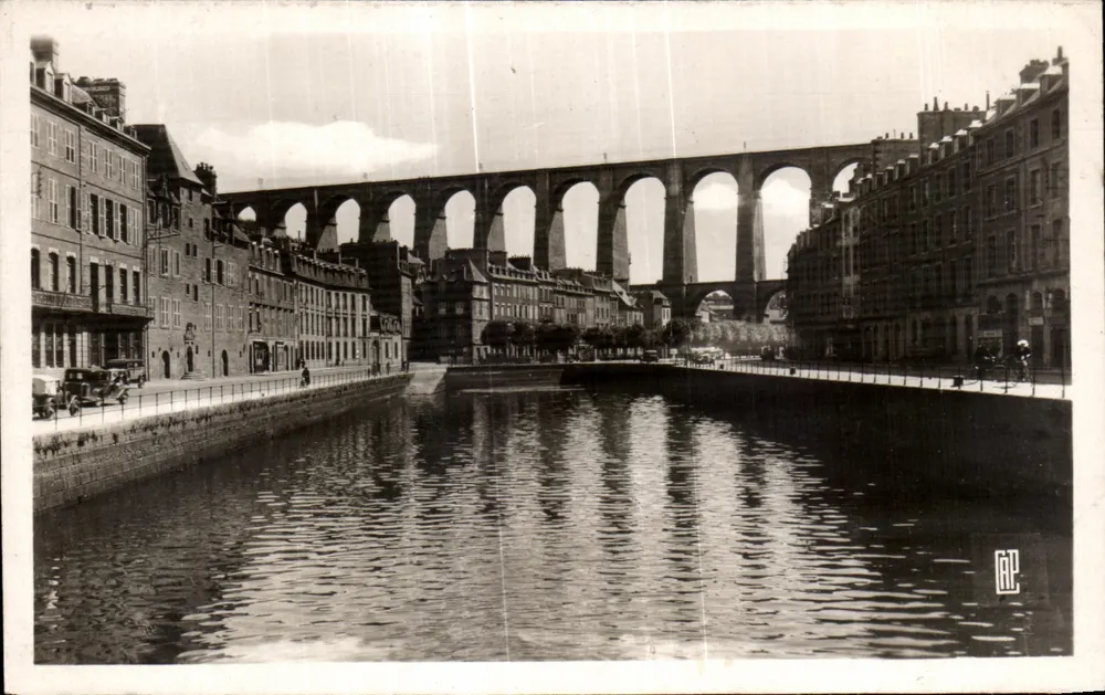 Morlaix - O Viaduto e os cais — editor C.A.P. Paris, n° 41 - Frente