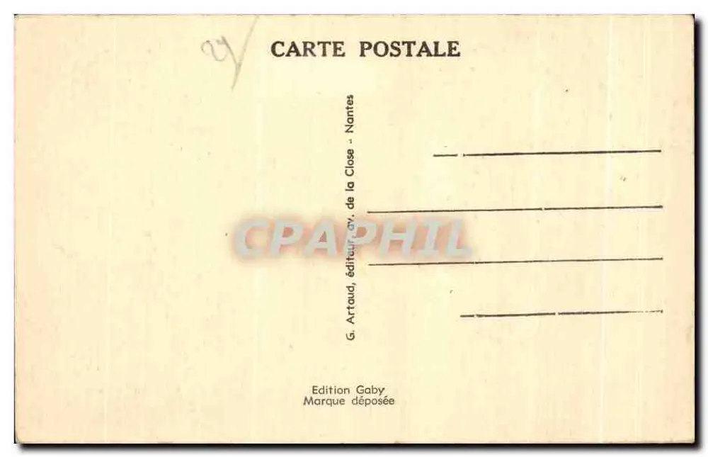 Morlaix — O Viaduto e o Porto — Gaby - Verso