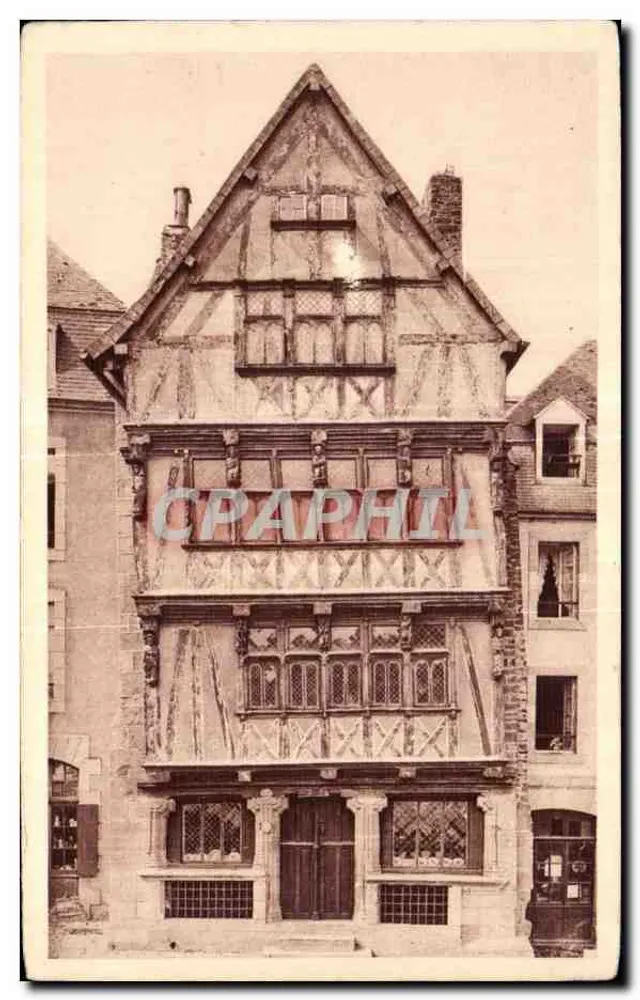 Haus der Königin Anne — Morlaix — Verleger Lévy et Nécodes - Vorderseite