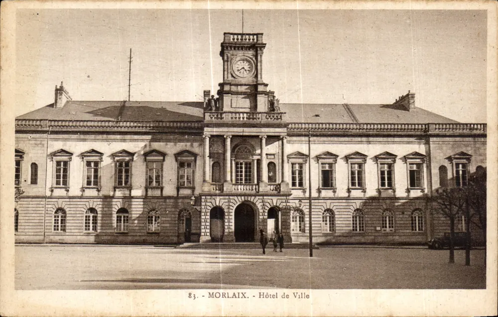 Morlaix - Hôtel de Ville - Voorkant