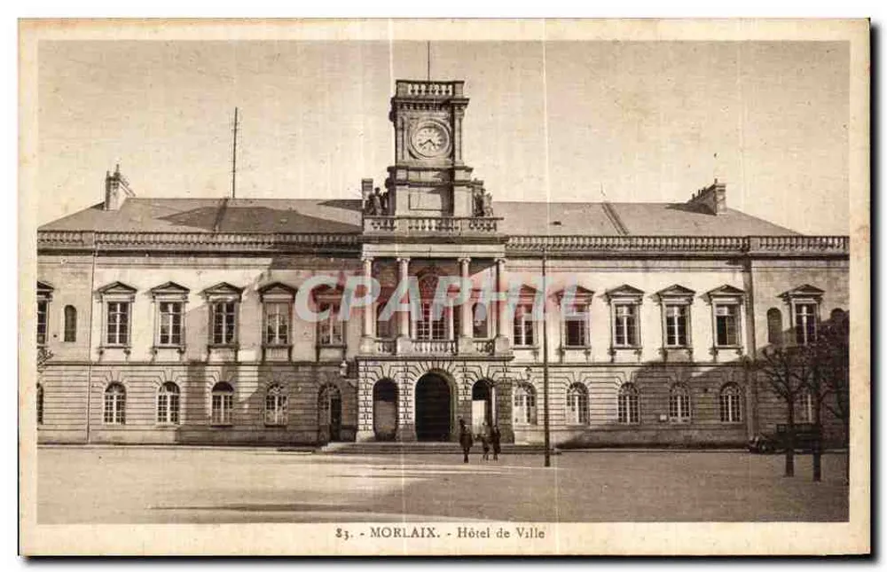 Morlaix - Hotel de Ville — editor 'La Cigogne' Paris - Frente