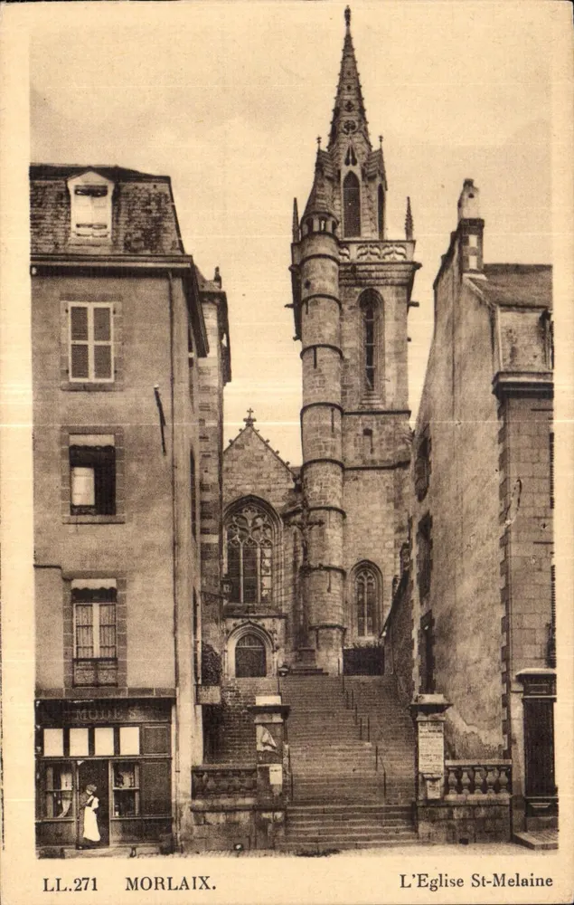 Morlaix — La Chiesa di San Melaine — LL.271 - Recto