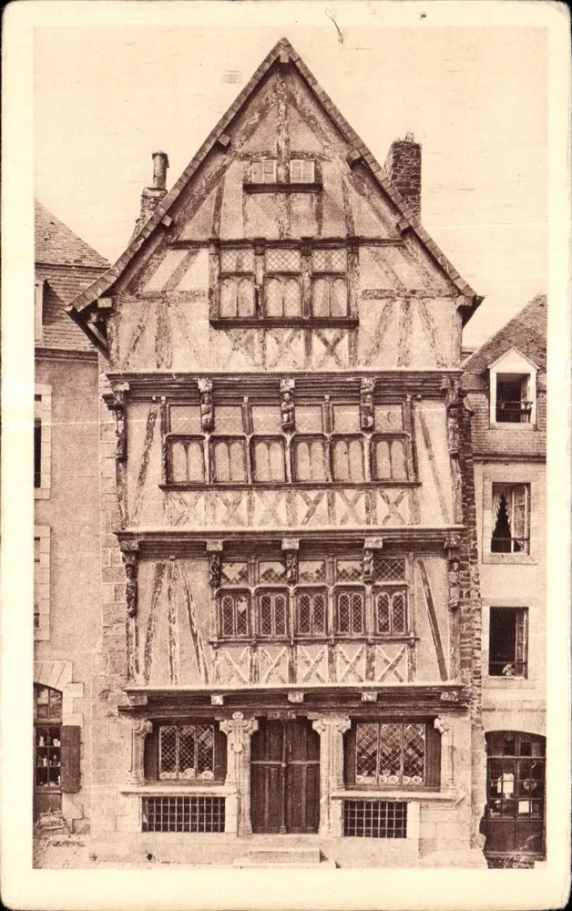 La Maison de la Reine Anne — Morlaix — éditeur Lévy et Béguin, Paris - Vorderseite
