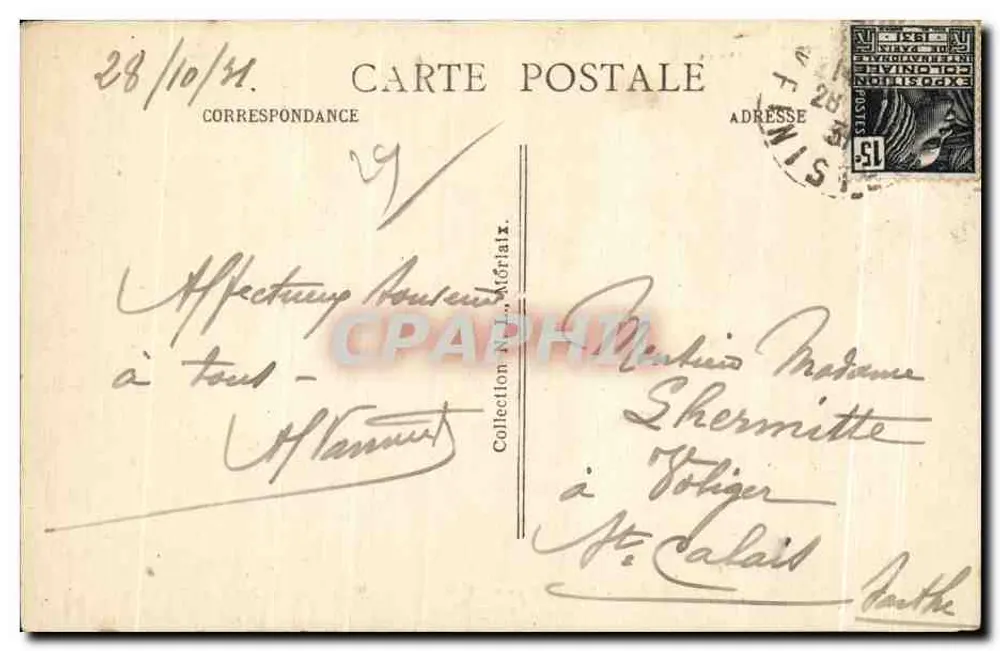 Morlaix (Finistère) — Ansicht des Bassins à flot — Aufnahme vom Viadukt — n°10 - Rückseite