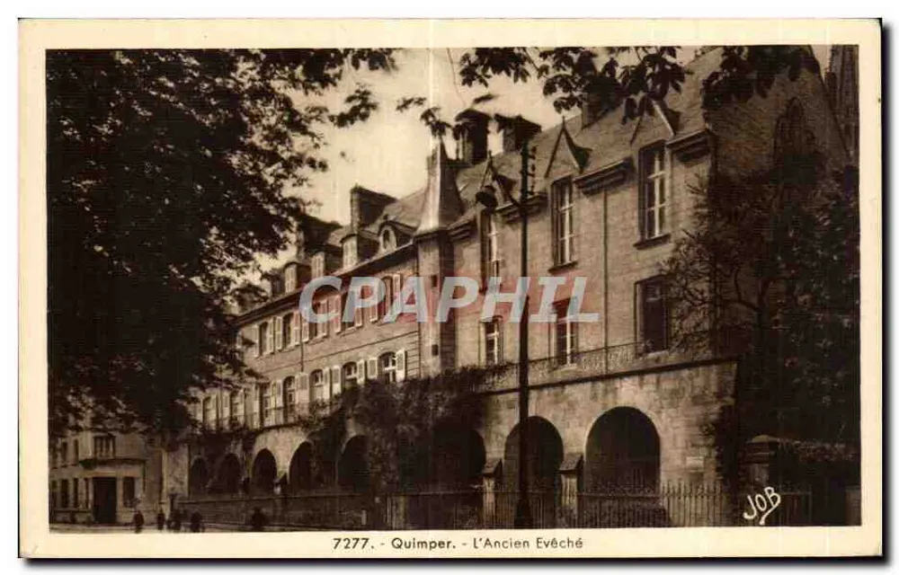 Quimper - O Velho Bispo — JOB, n° 7277 - Frente
