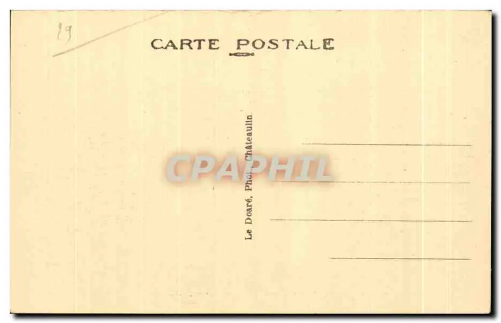 Plougastral-Daoulas — Calvario (1602) — Lato Est — Editore: Le Doaré, Châteaulin - Verso