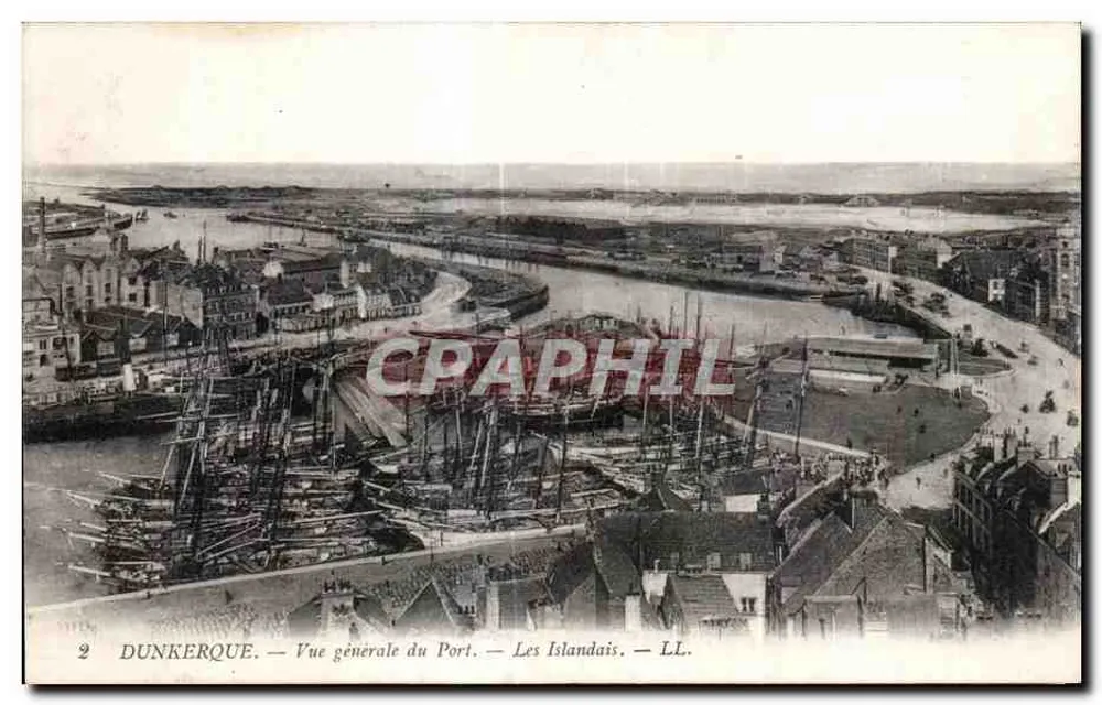Dunkirk — Allgemeiner Blick auf den Hafen — Die Inder — LL. - Vorderseite