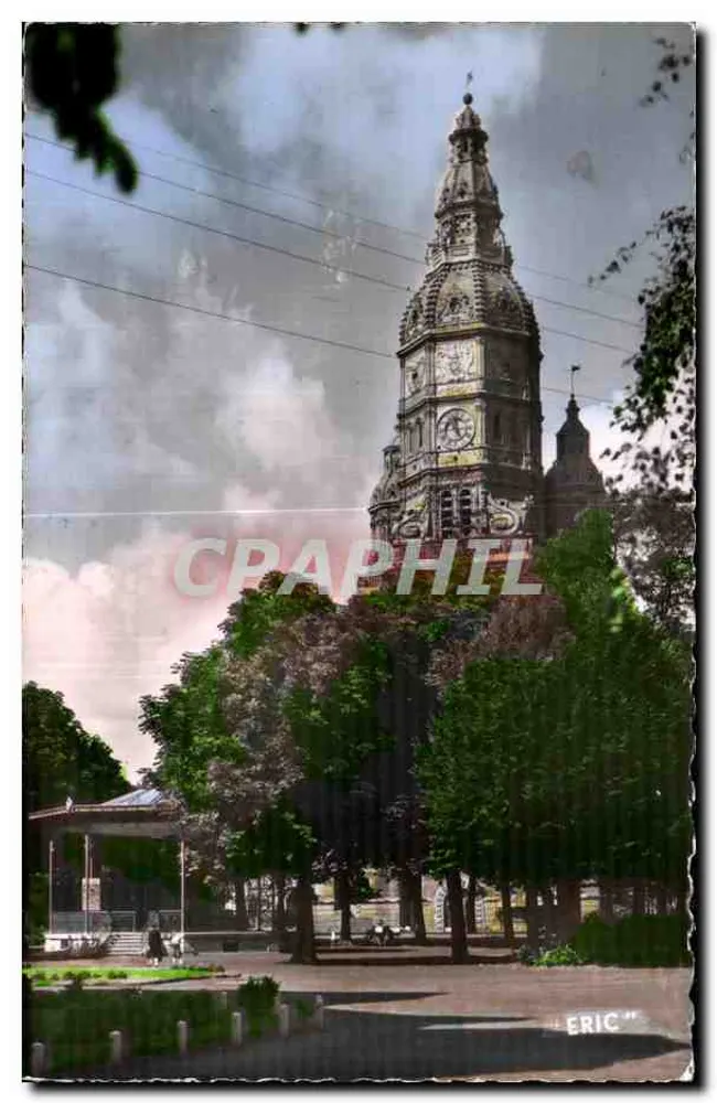 Saint-Amand-les-Eaux — Die Turm der Abtei und der Öffentliche Garten — Éditions des Papets de Mareille-Trufonlt - Vorderseite