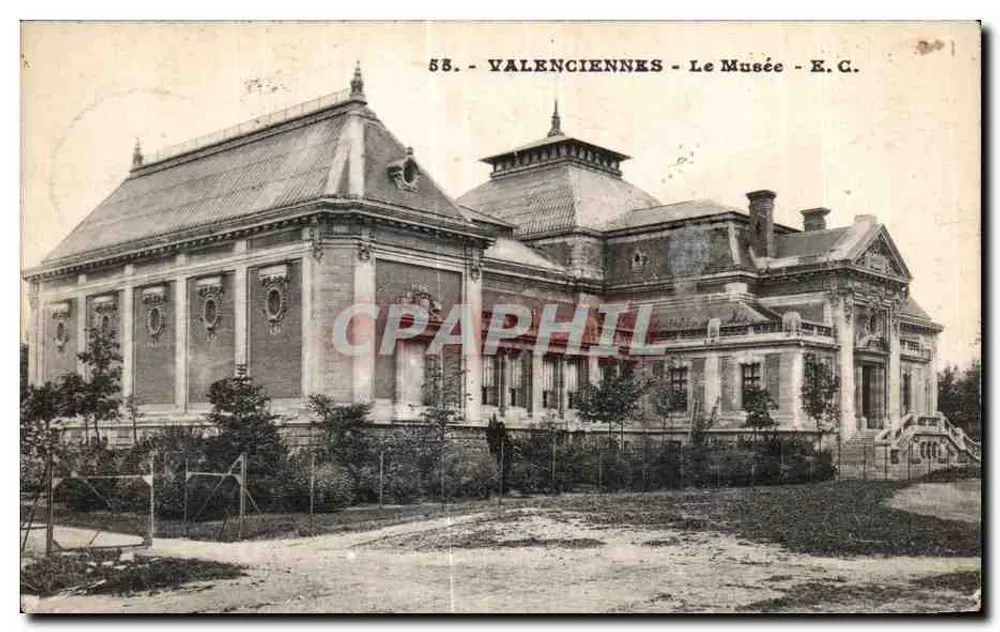 Valenciennes - O Museu - E.C. - n°55 - Frente