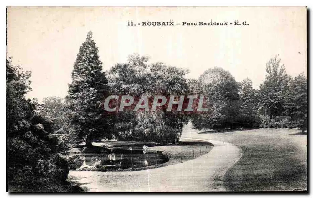 Roubaix - Parque Barbieux — Editora E.C. n°11 - Frente