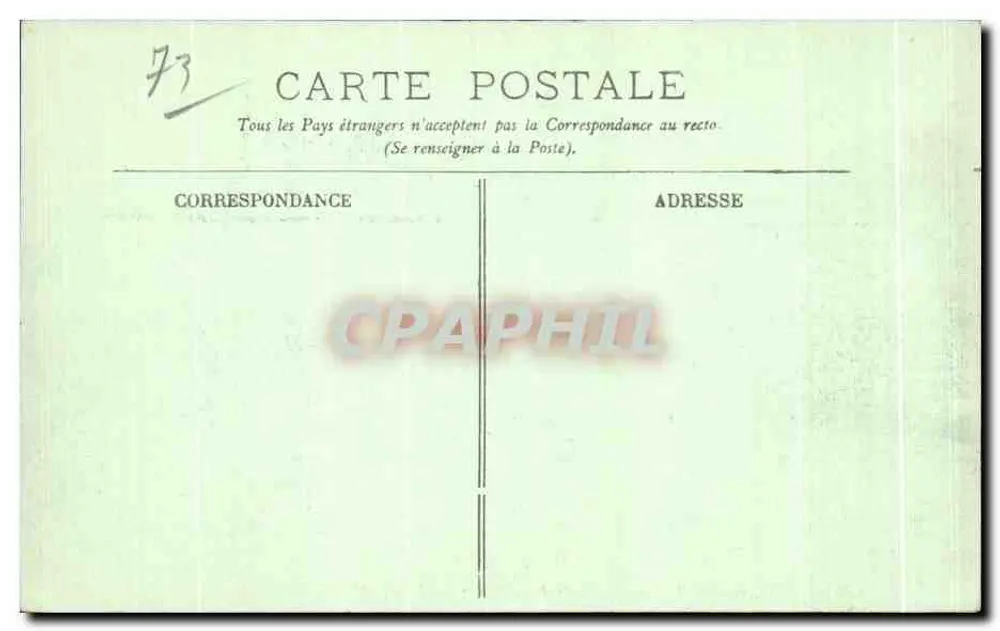Chambéry, Ansicht vom Krankenhaus — Monts de la Buffaz — LL. - Rückseite