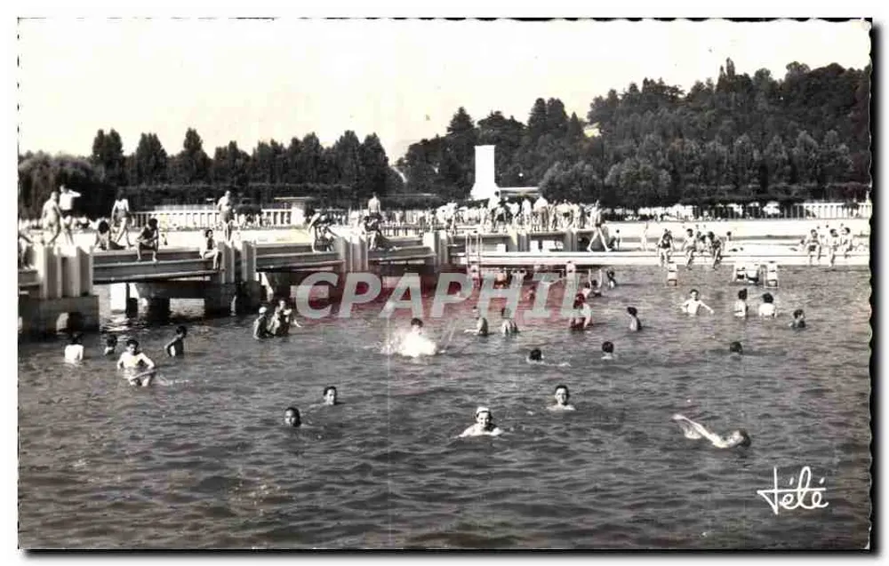 Aix-les-Bains — A Praia Municipal — Edições TÉLÉ - Frente