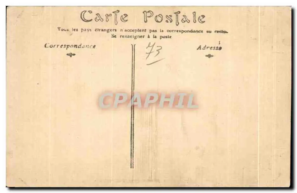 Aix-les-Bains - Thermalbad. Bar und Portiers — J. 3 - Rückseite