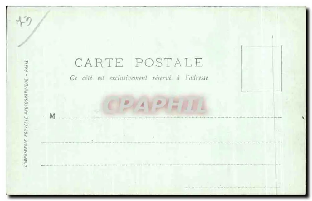 Chambéry — Vue générale et Caserne d'Infanterie — LL. - Rückseite