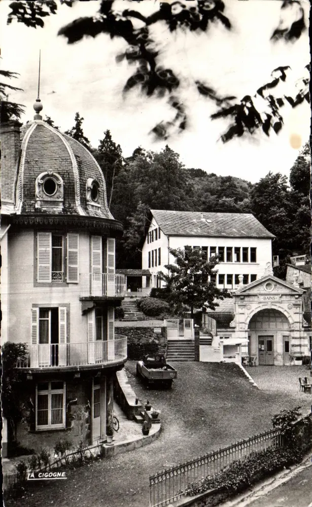 Die Storch — Thermalbad Saint-Nectaire — Editions de la Mairie de Vichy - Vorderseite