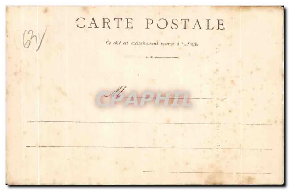 Mont-Dore - O Funicular do Capucino — H-G. 28 - Verso