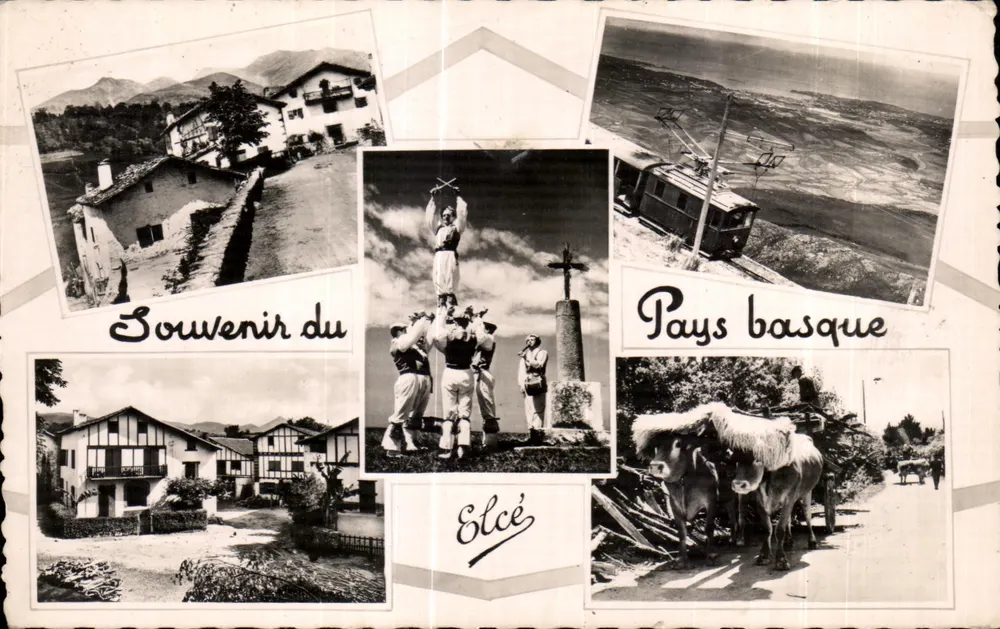 Pays Basque — Souvenir do Elcé — Editor L. Chatagneau, Bordeaux - Frente