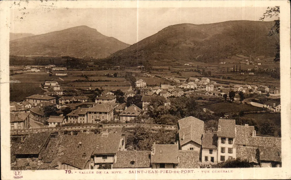 Tal der Nive - Saint-Jean-Pied-de-Port - Allgemeiner Blick — Toulouse, Nr. 79 - Vorderseite