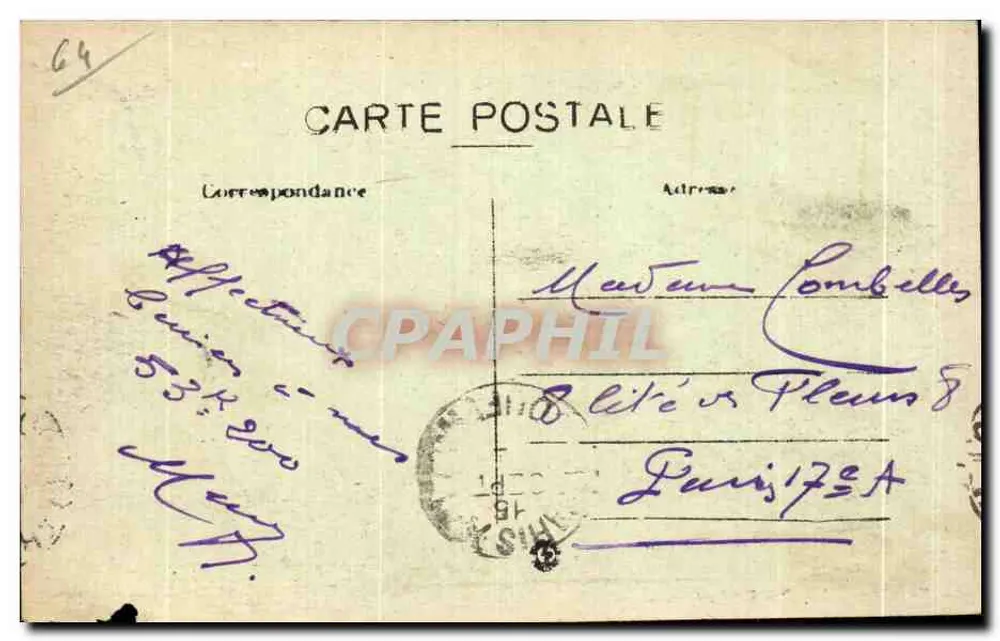 Hendaye-Plage (B.-P.) — O Casino — Edit. Ocana, foto Dax Hendaye - Verso