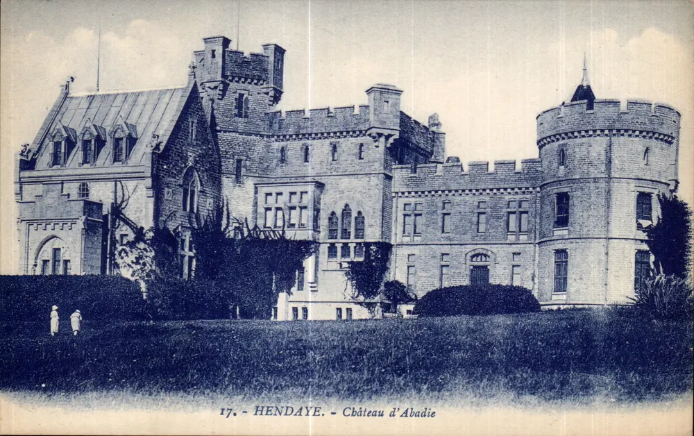 Hendaye - Kasteel d'Abadie — uitgever G. Arsend, Nantes, n° 17 - Voorkant