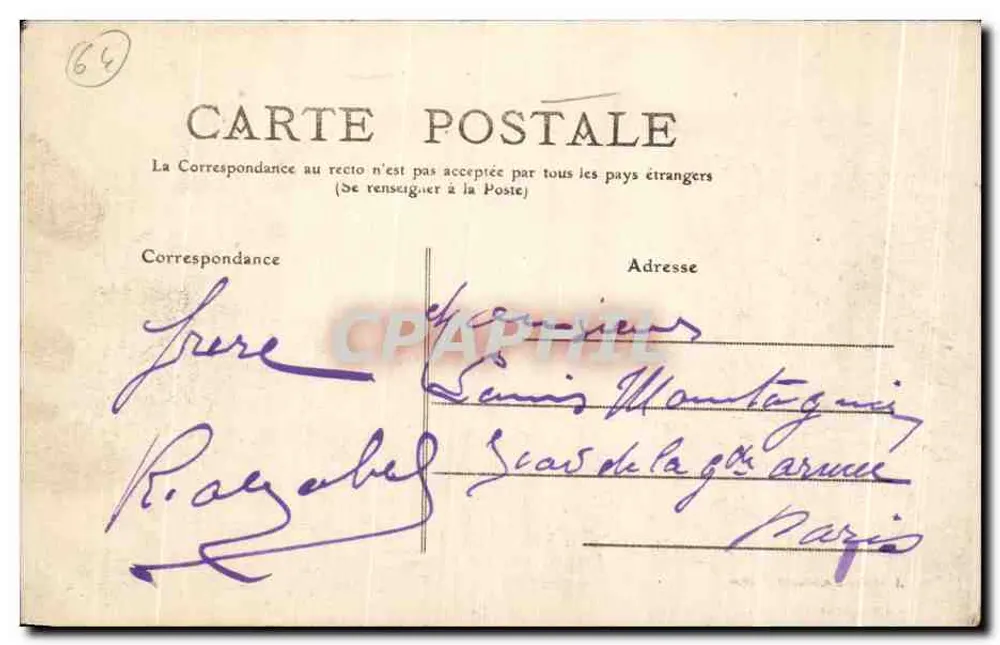 Hendaye — Os Gêmeos — Editor: Ontaïté, Editores, Cazères - Verso