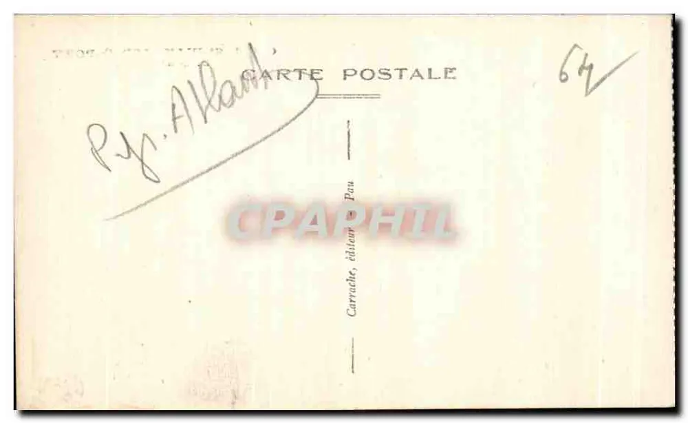 St-Jean-Pied-de-Port — Ufer der Nive — Verlag C.C.S. - Rückseite