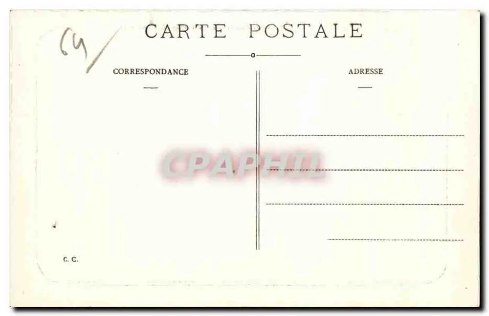 St-Jean-Pied-de-Port — Ufer der Nive — Serie 26 - Rückseite