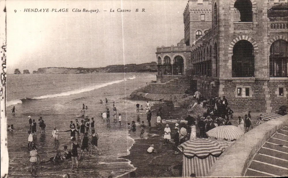 Hendaye-Plage Côte Basque — Het Cassino B R. - Voorkant