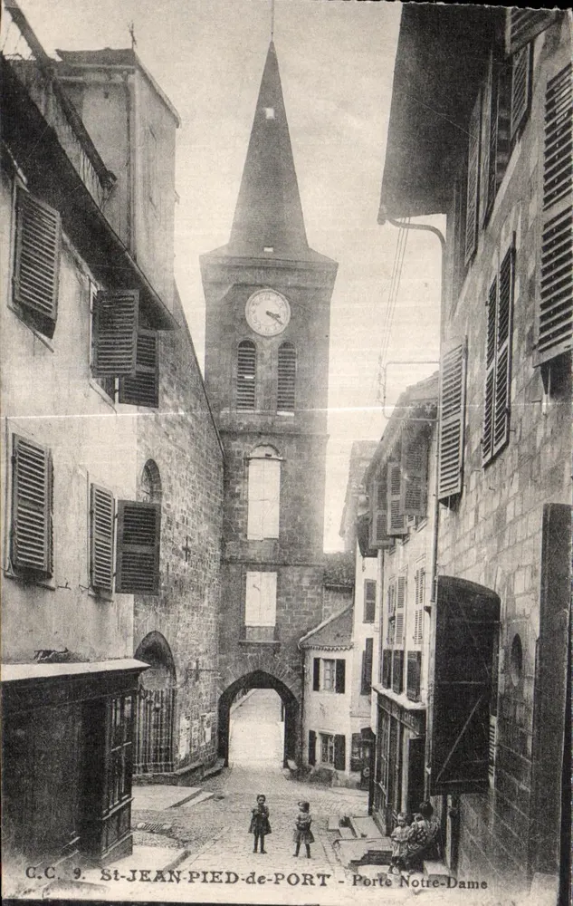 St-Jean-Pied-de-Port — Torre Notre-Dame — C.C. 9 - Vorderseite