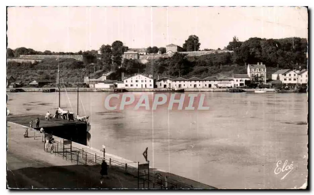 Les Quais de l'Adour und die Citadel — Bayonne (Basses-Pyrénées) — L. Chatagnau - Vorderseite
