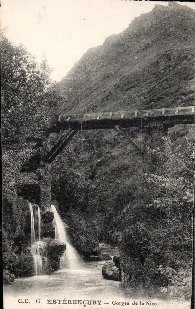 Estérençuby — Gorges da Nive — C.C. 17 - Frente