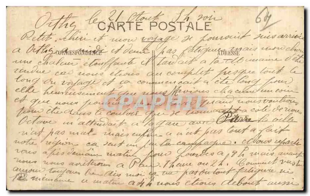Ossaloise Familie — Die Basses-Pyrénées — Phototypien Labouche Frères, Toulouse, n°165 - Rückseite