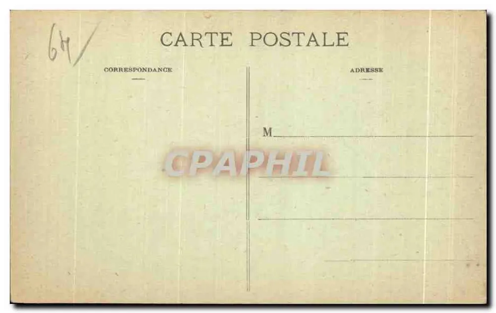 Oloron (B.P.) — Réunion des Gaves d'Aspe et d'Ossau — M. D. - Rückseite