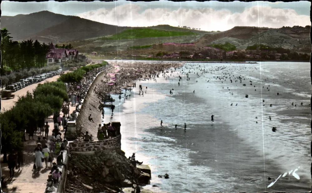 Praia de Hendaye — Editor Jove, Pau — N° 266 - Frente