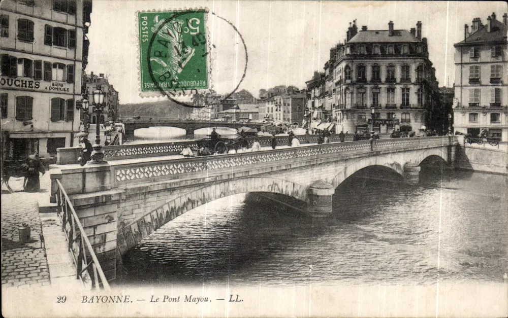 Bayonne — De brug Mayou — LL. n°29 - Voorkant
